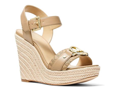 michael kors espadrille sandals summer high heels|Michael Kors espadrilles on sale.